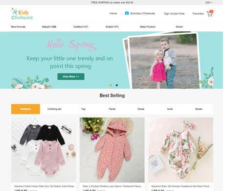 Kids Charming - Ecommerce