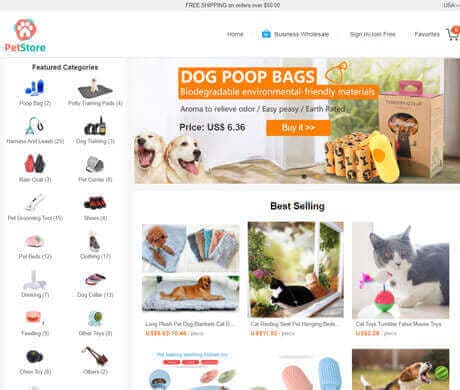Pet Store - Ecommerce
